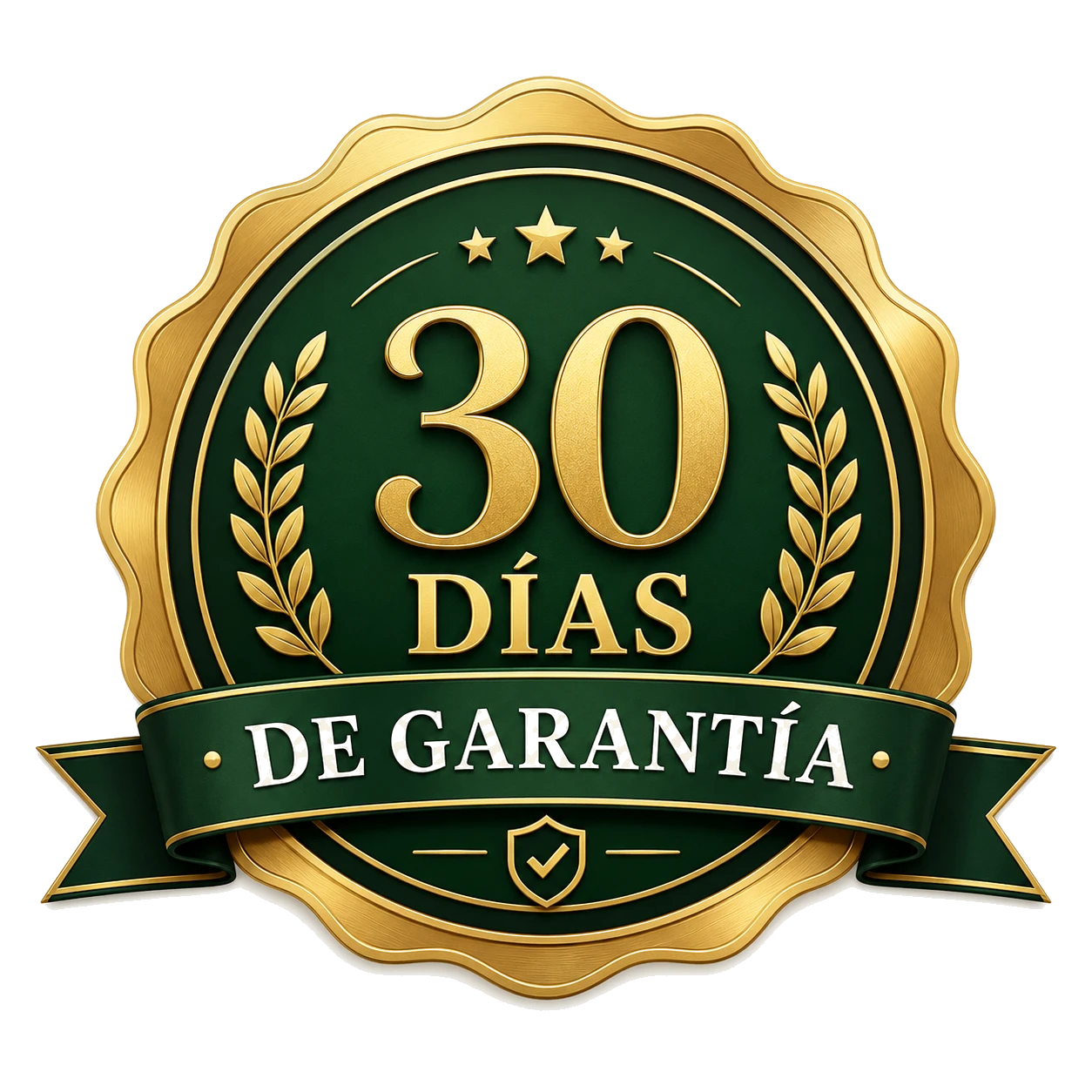30 días de garantía