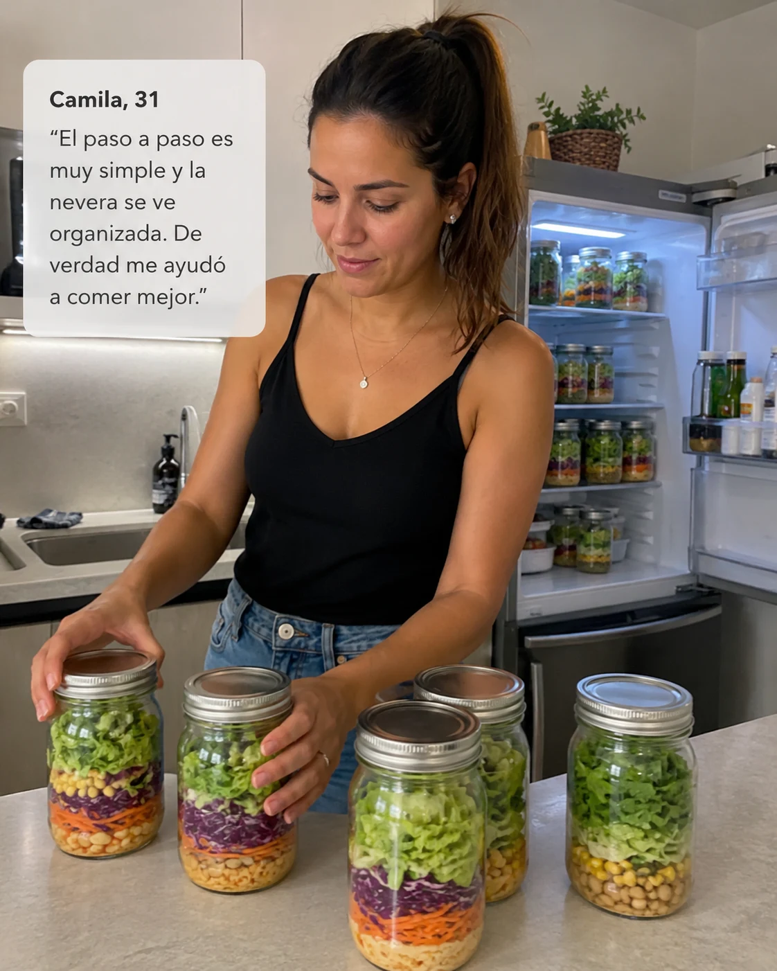 Camila, 31 — El paso a paso es muy simple